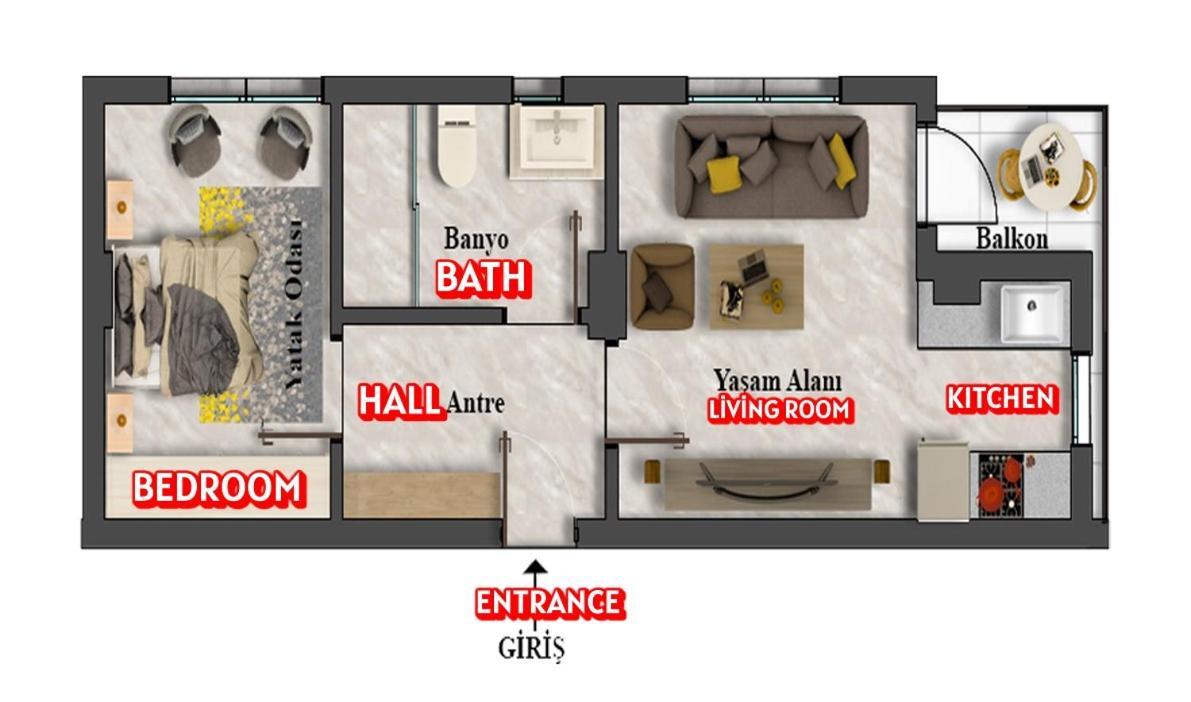 Goelhisar Mavi Konak Apart Otel Экстерьер фото